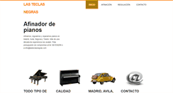 Desktop Screenshot of lasteclasnegras.com