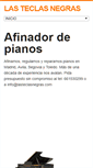 Mobile Screenshot of lasteclasnegras.com